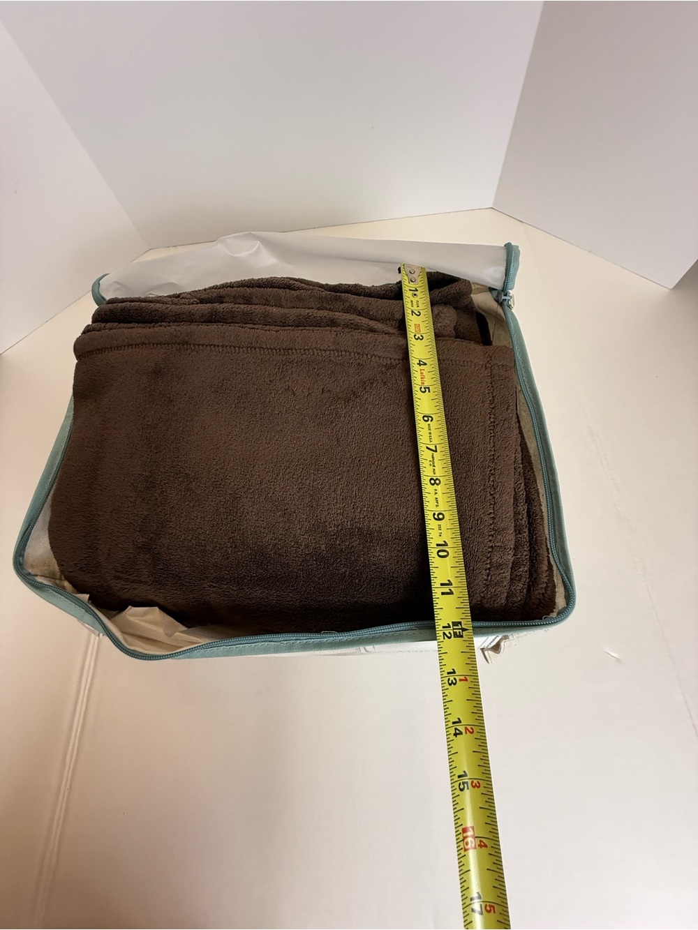 6 Canvas Zippered Storage Bags by Real Simple - 1 Large and 5 Medium - Picture 6 of 16